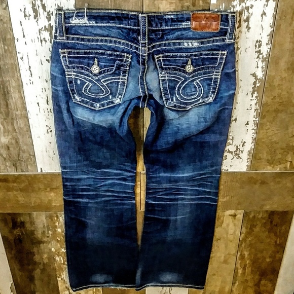 Big Star Denim - Big Star Jeans Size 29x33 Distressed Liv Boot Cut
